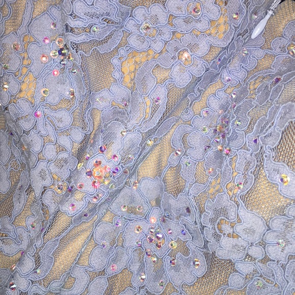 periwinkle prom dress - Picture 3 of 3